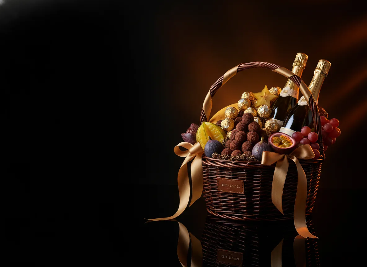 Premium gift basket collection