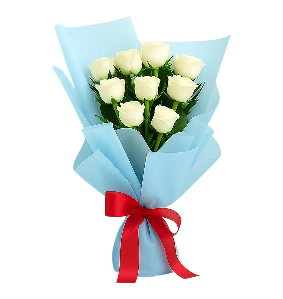 Timeless White Rose Gift