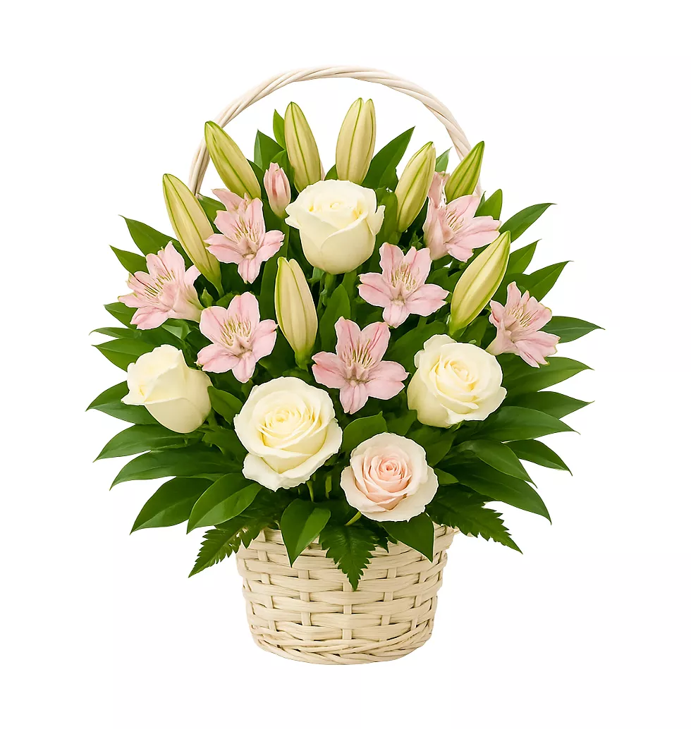 Serenity in White Wicker