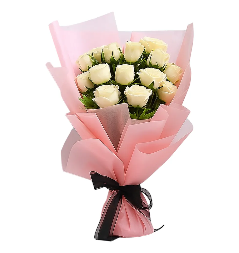Pure Moments White Roses