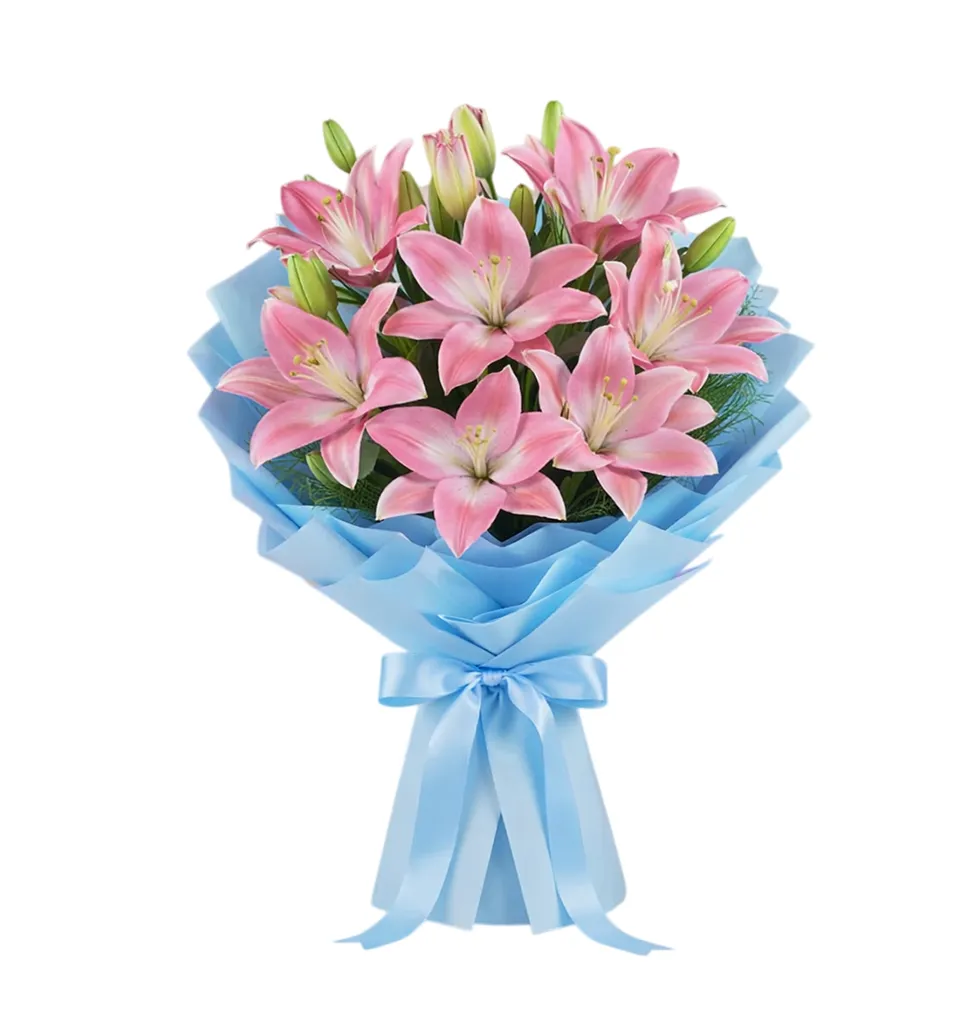 Pink Lily Delight