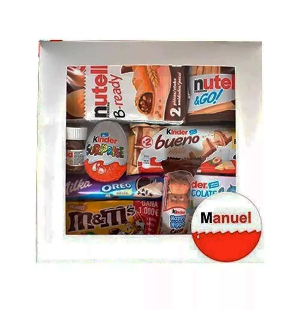 Deluxe Choco Box Personalized Selection