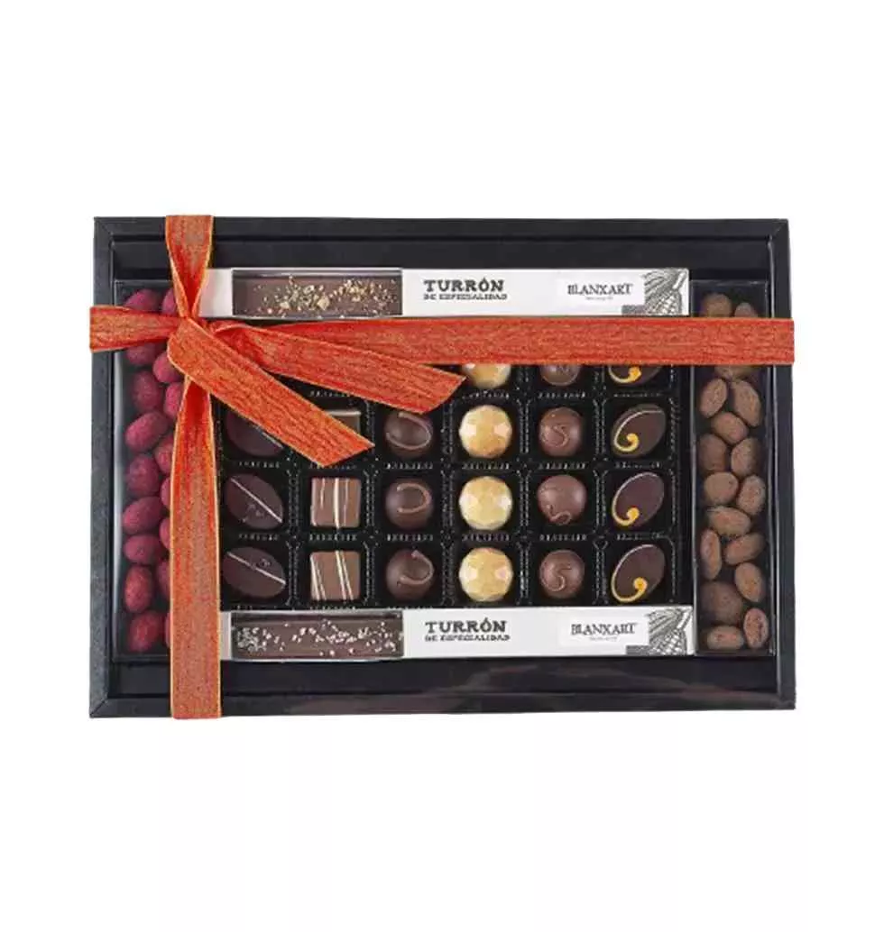 Deluxe Chocolate And Nougat Gift Set