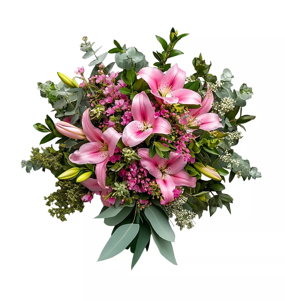 Arrangement of Lilium and Floral Mix