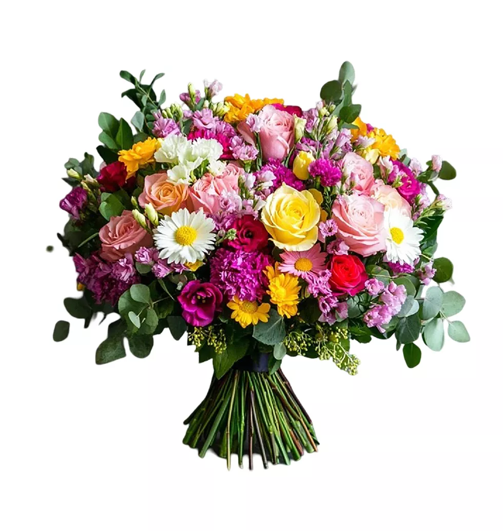 Radiant Mixed Floral Beauty