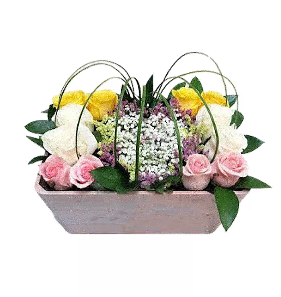 Rustic Romance Floral Box
