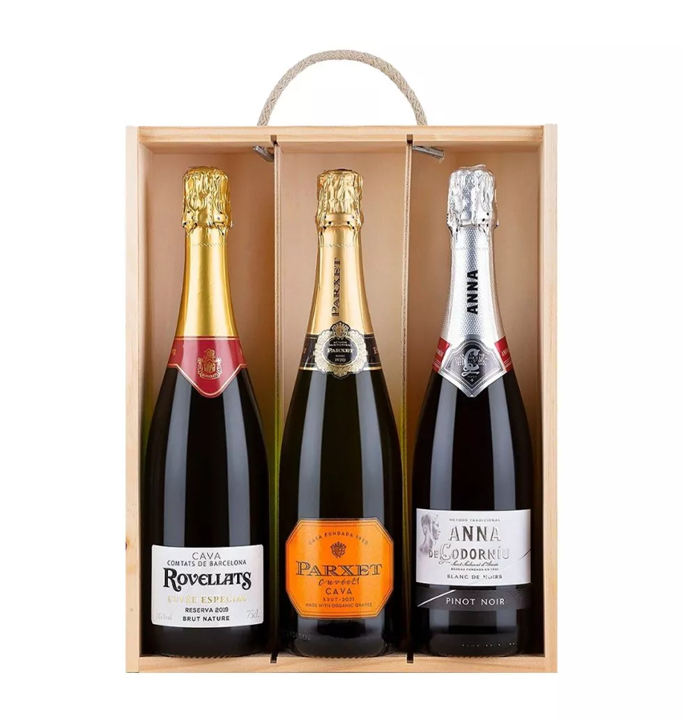 Sparkling Trio Cava Gift Set