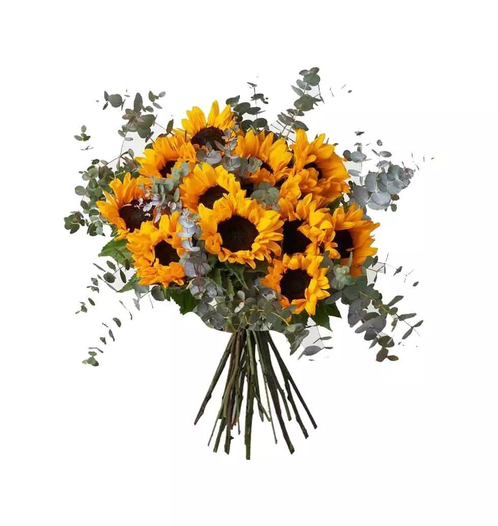 Sunny Delight Bouquet of Sunflowers