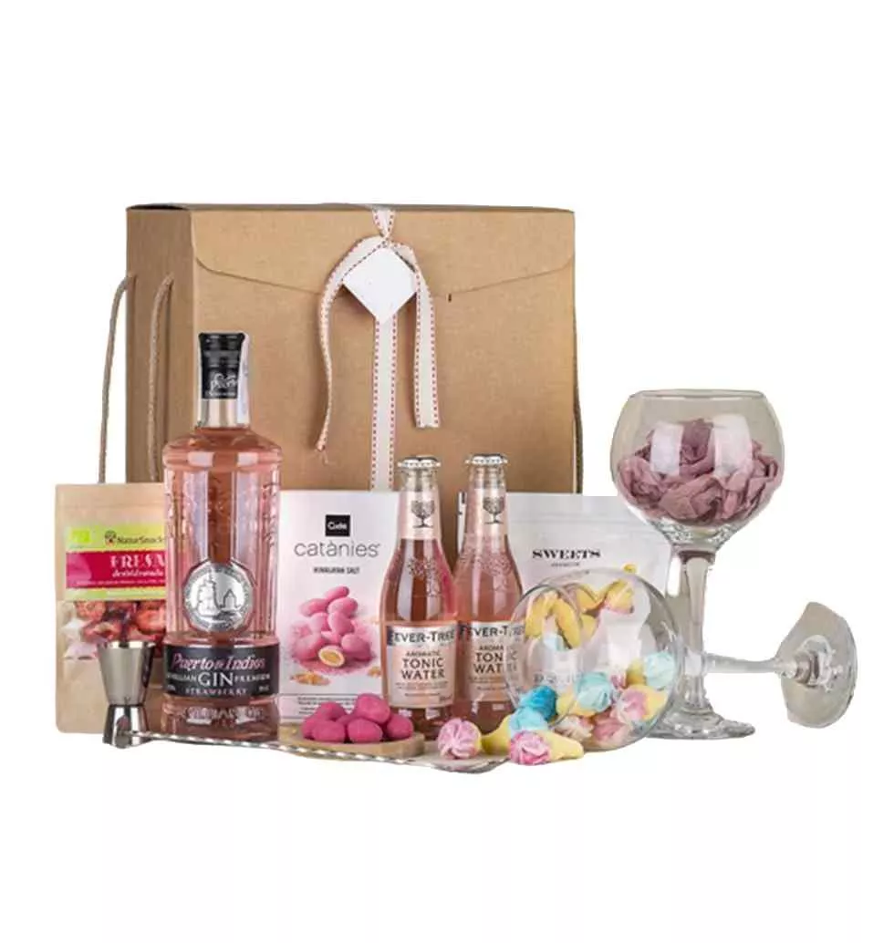 Sweet Strawberry Gin Gift Set