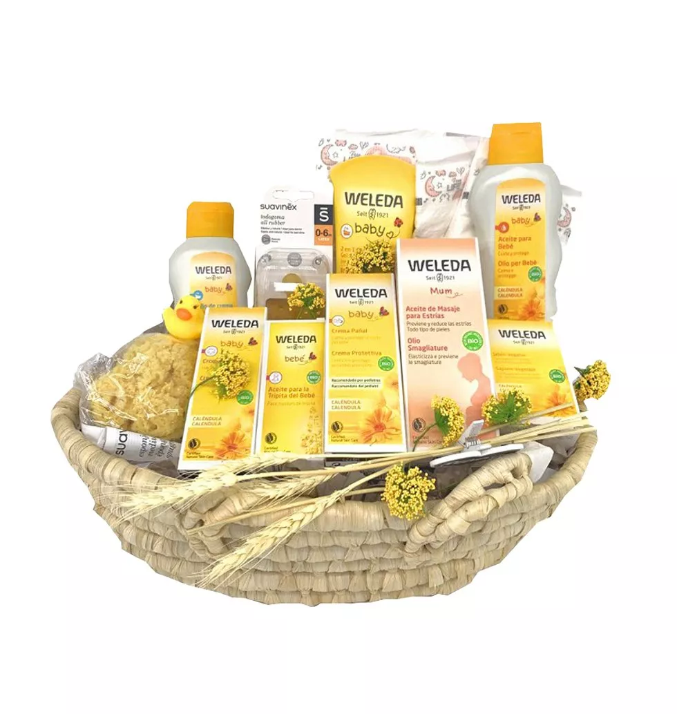 Eco-Friendly Baby Bath Gift Set