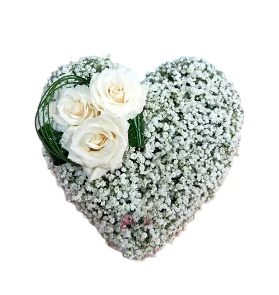 Rose Embrace Heart