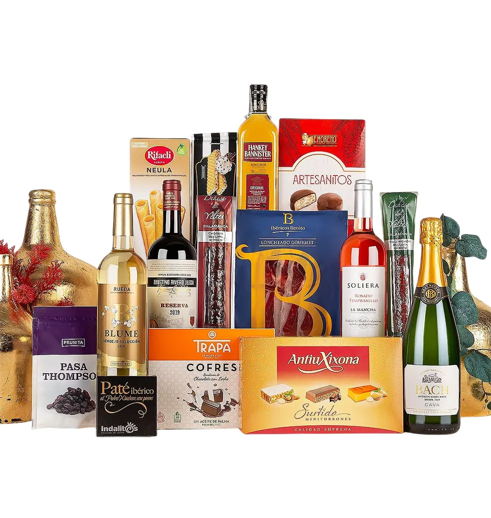 Luxurious Christmas Feast Basket