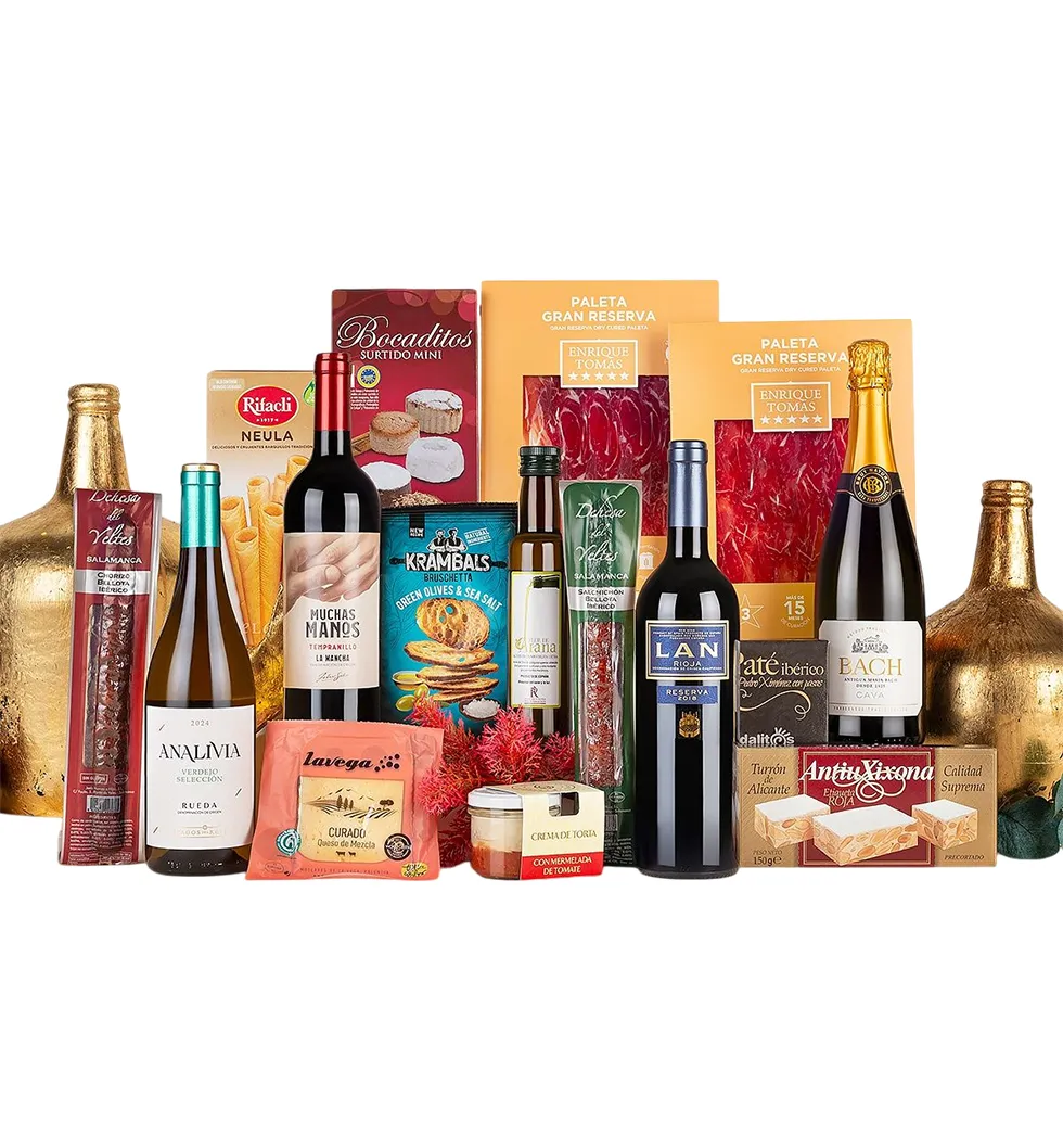 Festive Gourmet Wine & Treats