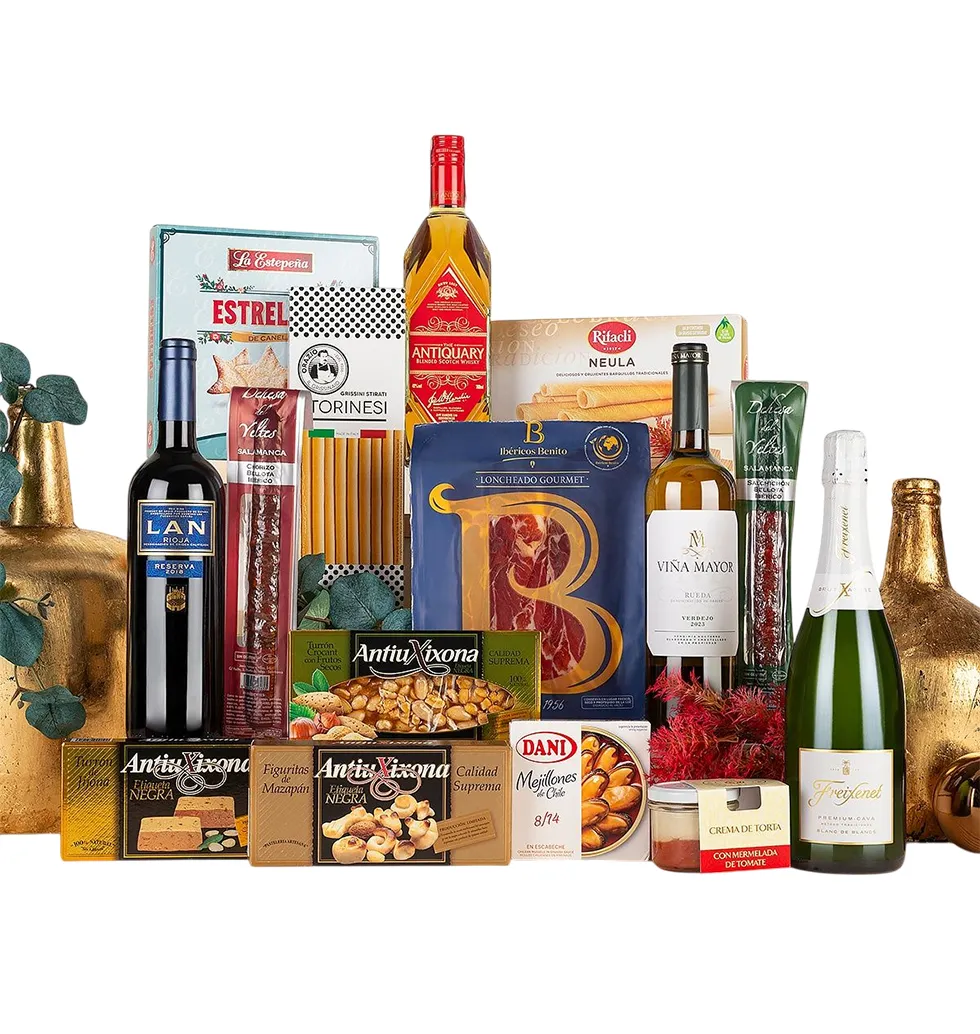 Elegant Holiday Indulgence Basket