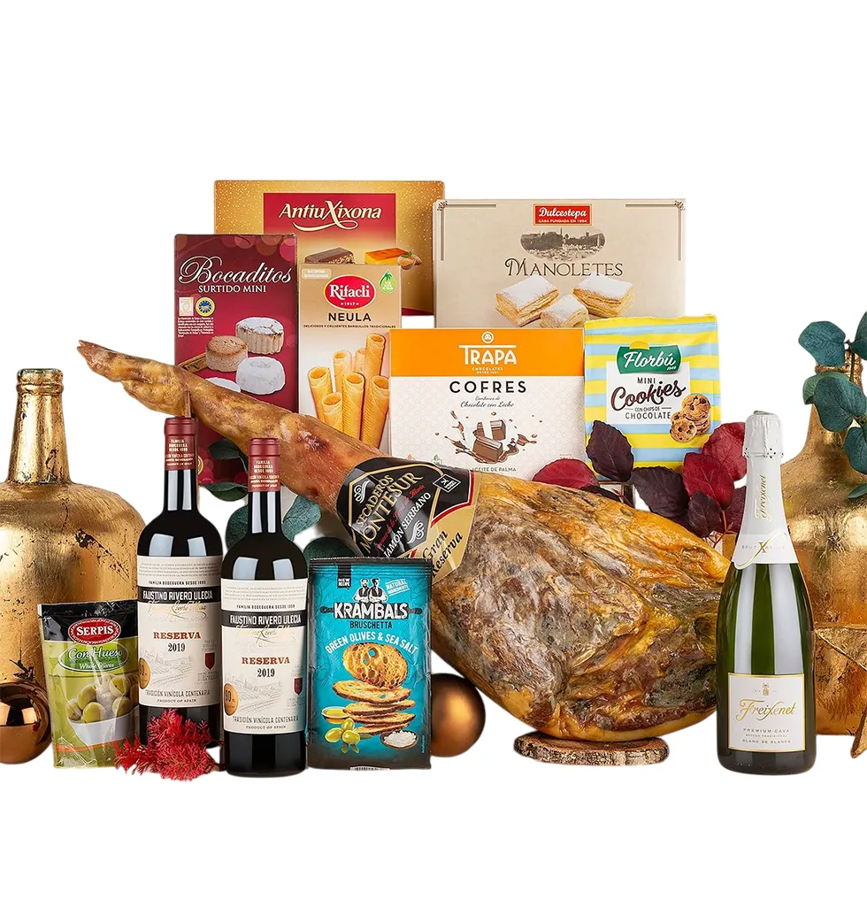 Opulent Serrano Ham Festive Gift Set