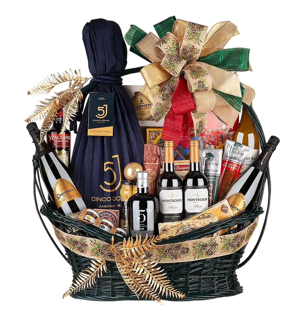 Iberian Heritage Ham & Wines Hamper