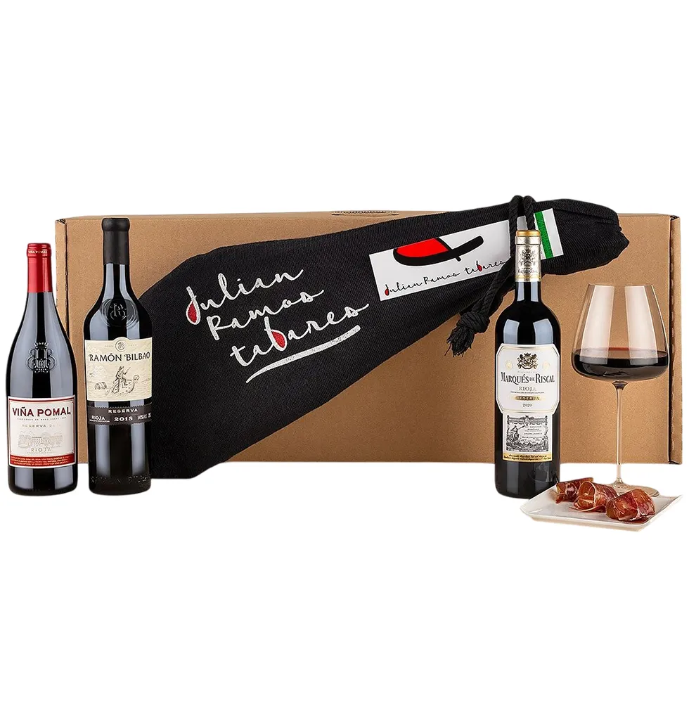 Exclusive Iberian Ham & Wine Collection