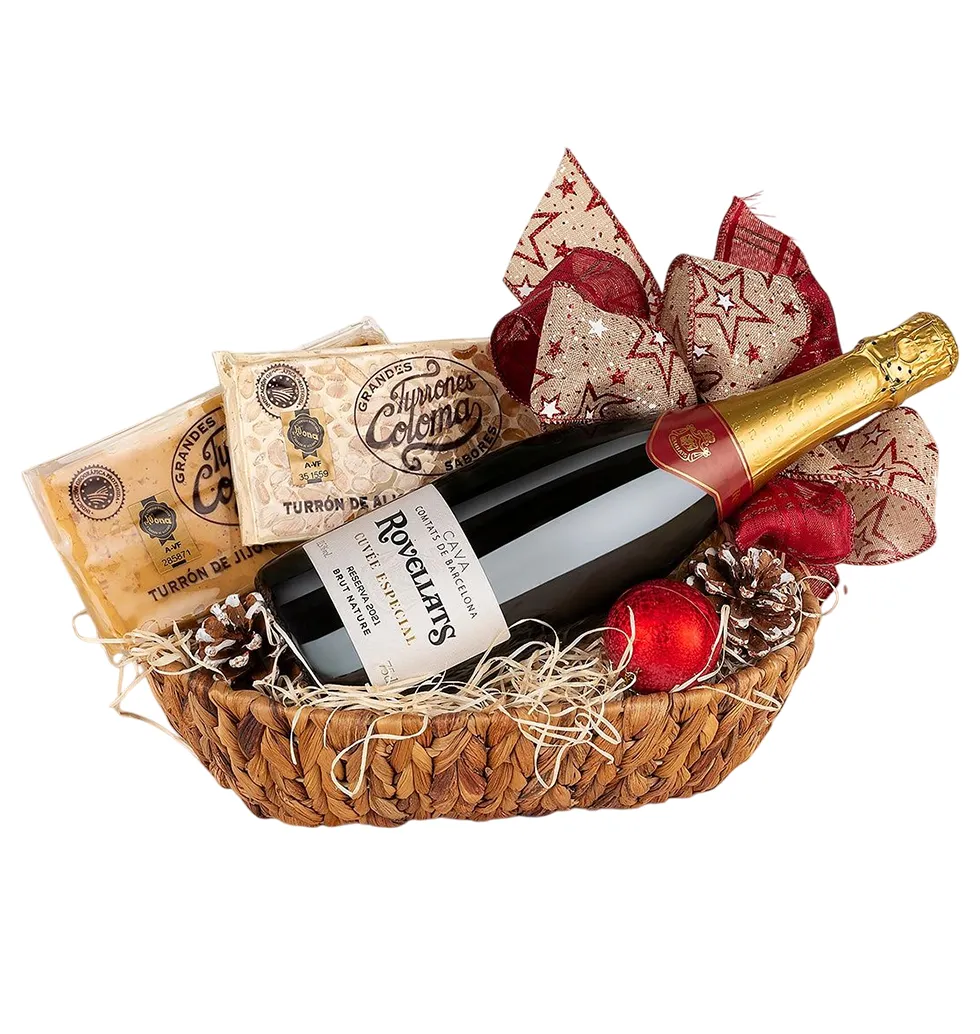 Festive Cava Treats Gift Set