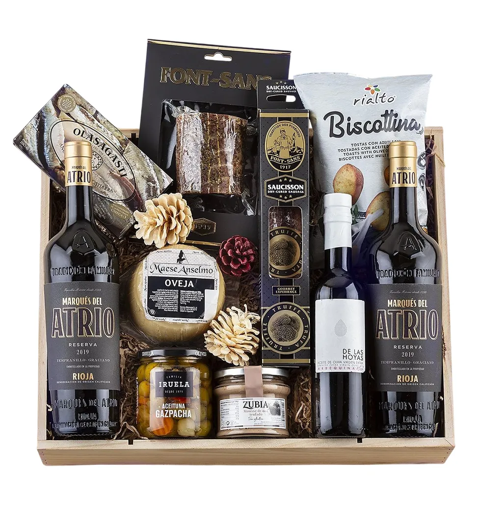 Gourmet Spanish Wine & Treats Hamper