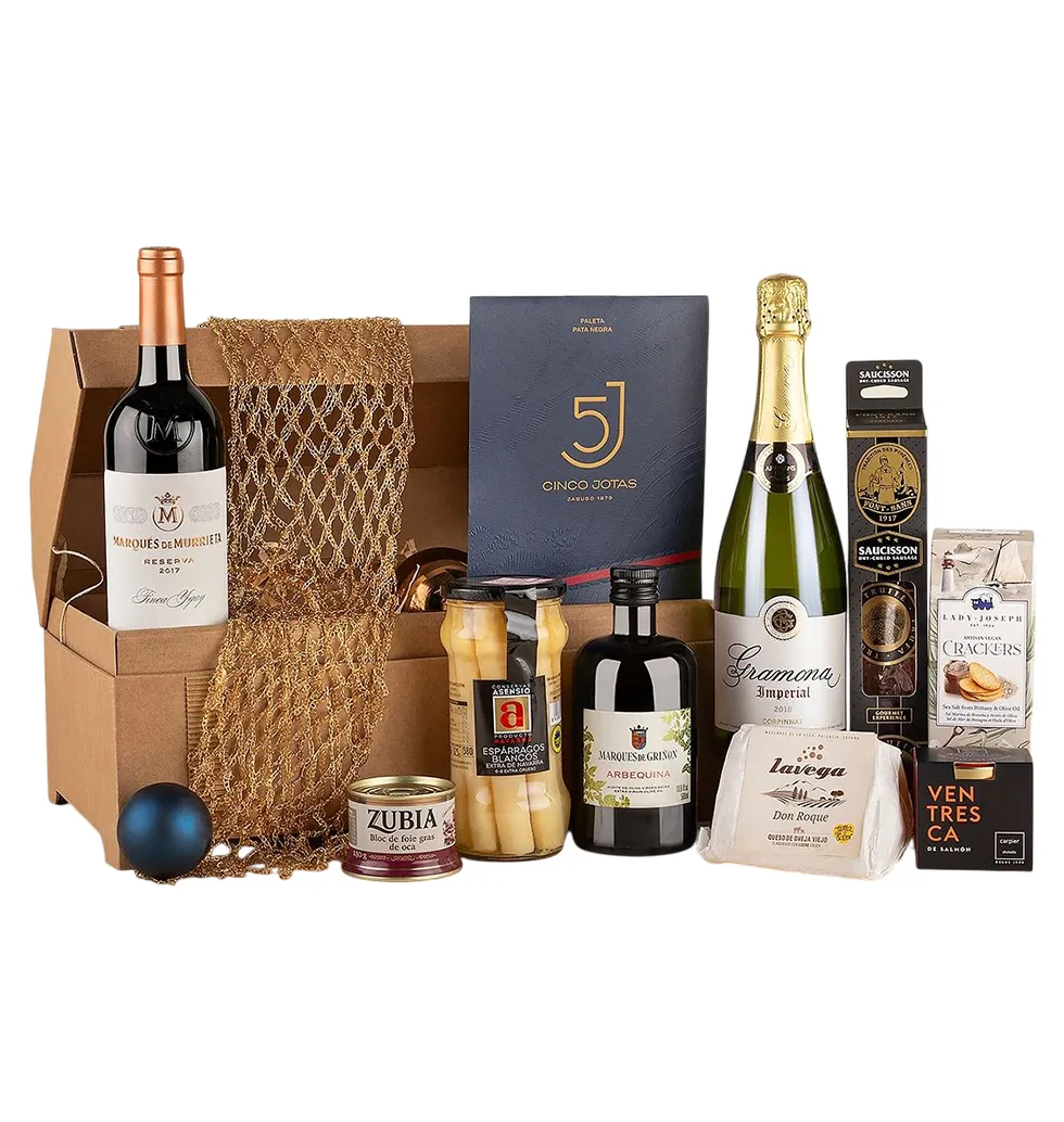 Opulent Spanish Gourmet Hamper Experience