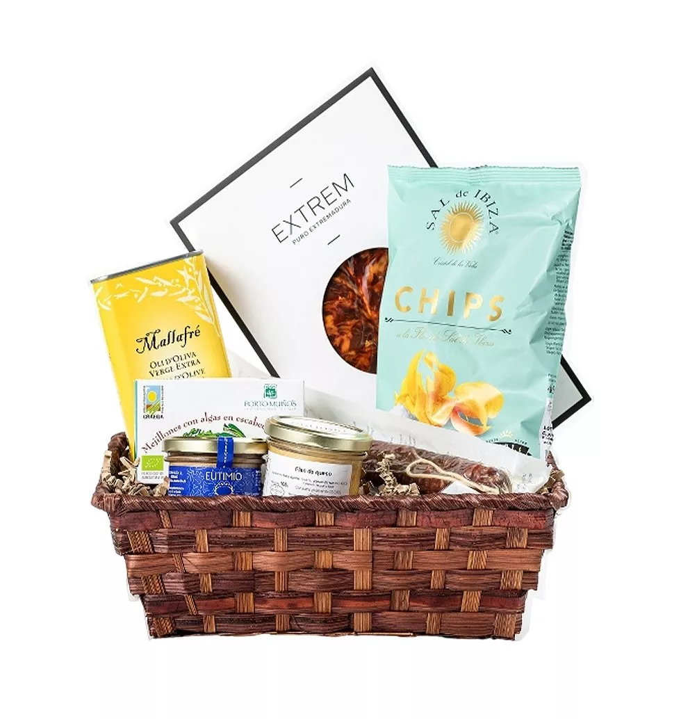 Mediterranean Flavors Gift Basket