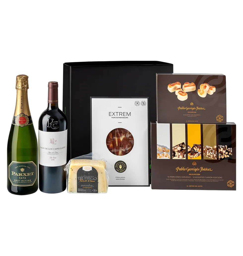 Iberian Gourmet Delicacies & Wine Set