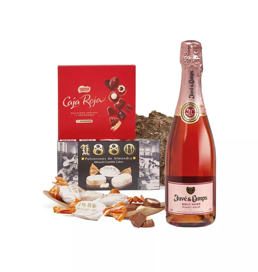 Cava & Artisan Chocolates Gift Pack