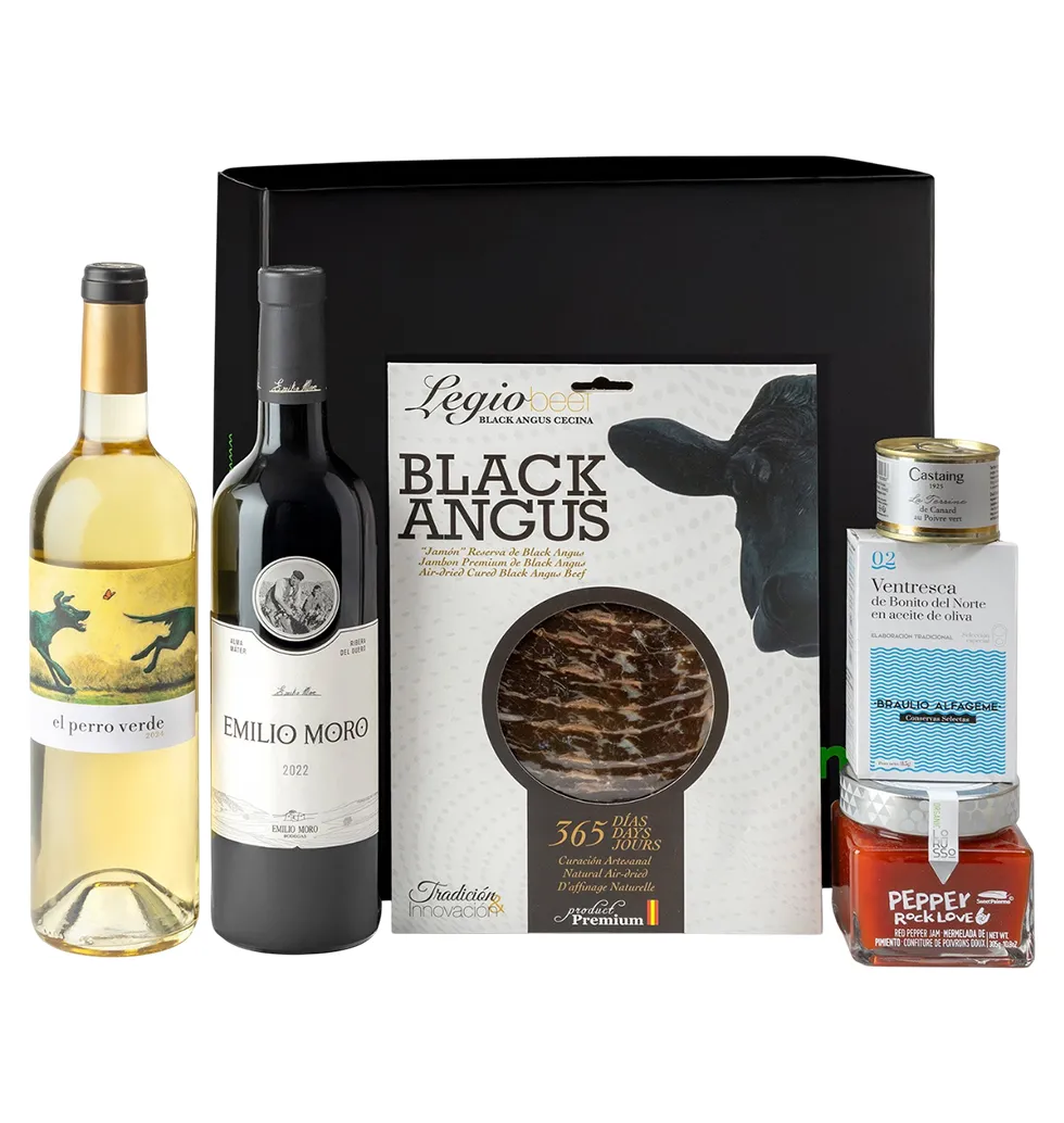 Premium Jerky & Wine Indulgence Pack