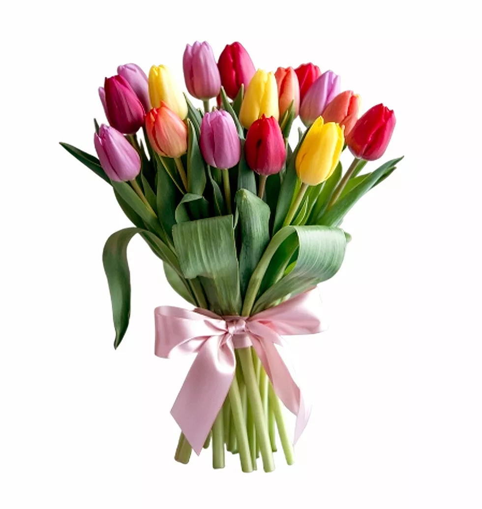 Radiant Tullip Bouquet