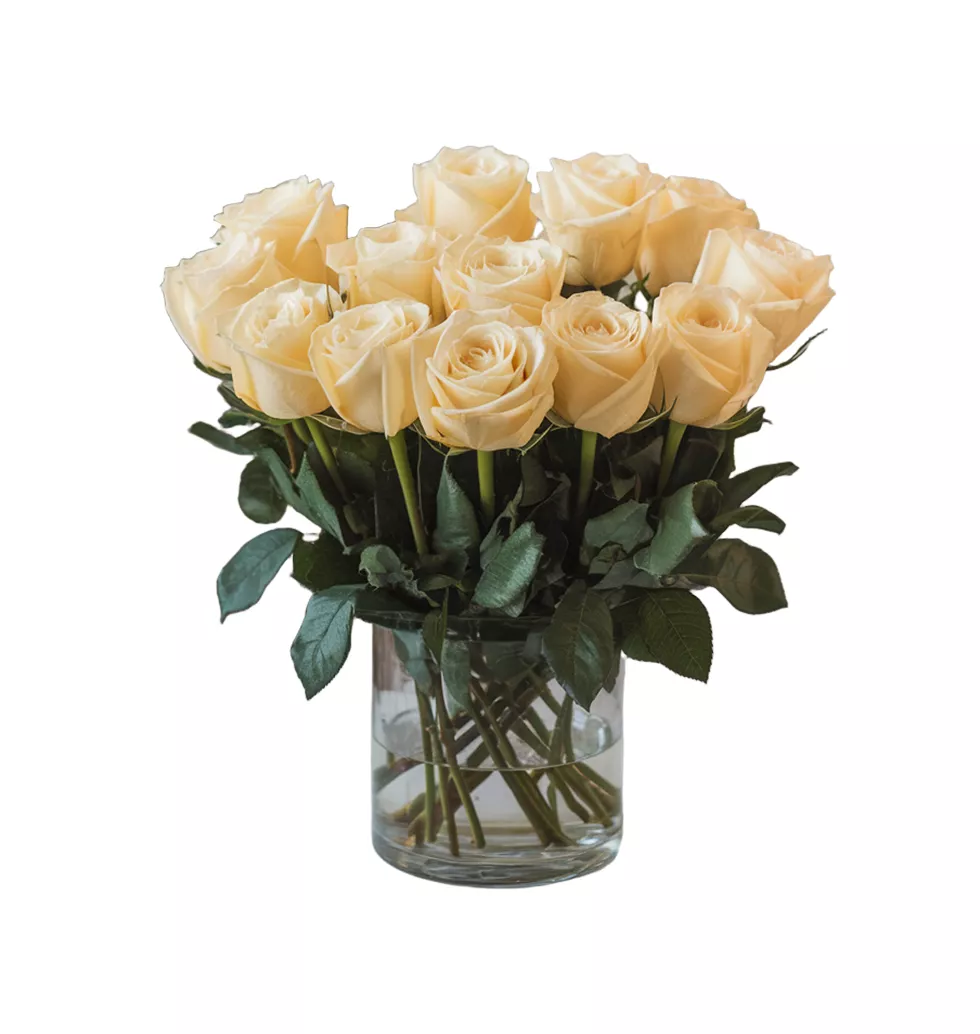Gorgeous Yellow Rose Bouquet