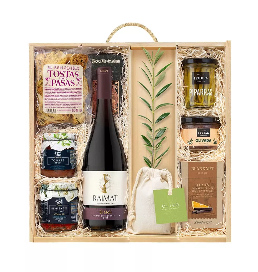 Assorted chocolates and gourmet treats
