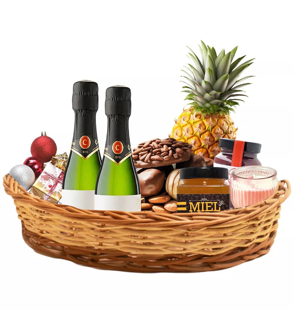 Gourmet Dried Fruit & Cava Hamper
