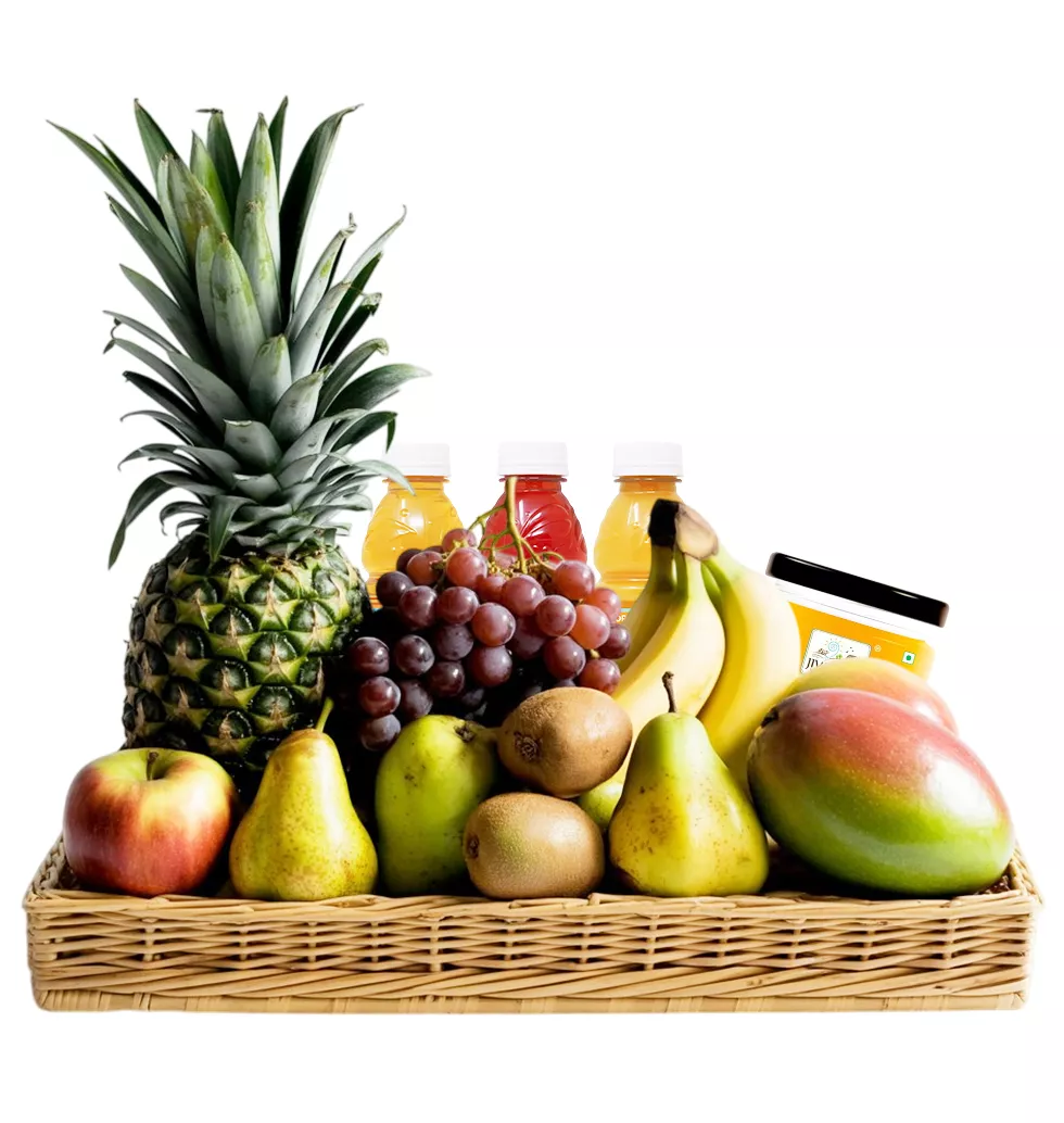 Wholesome Gourmet Fruit Basket