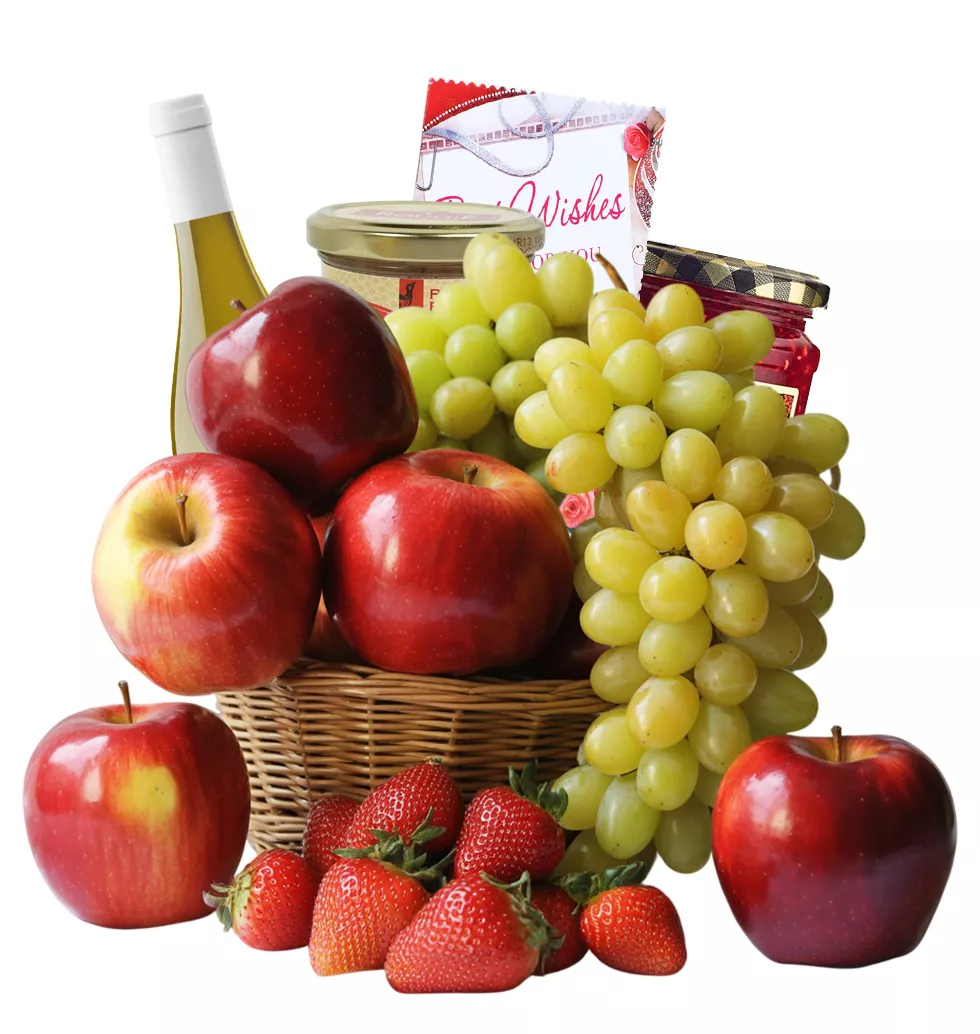 Alsacia Bountiful Fruit Basket