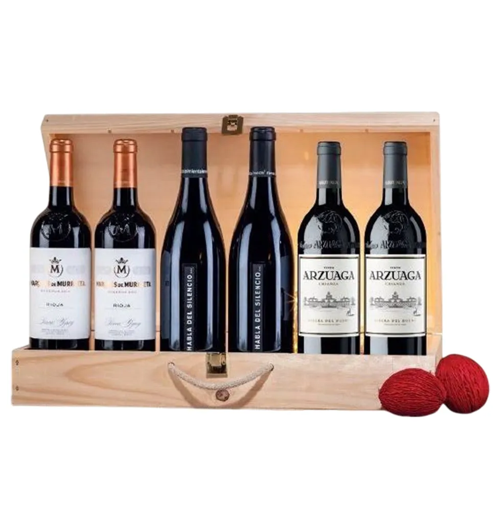 Prestige Spanish Red Wine Experience Set