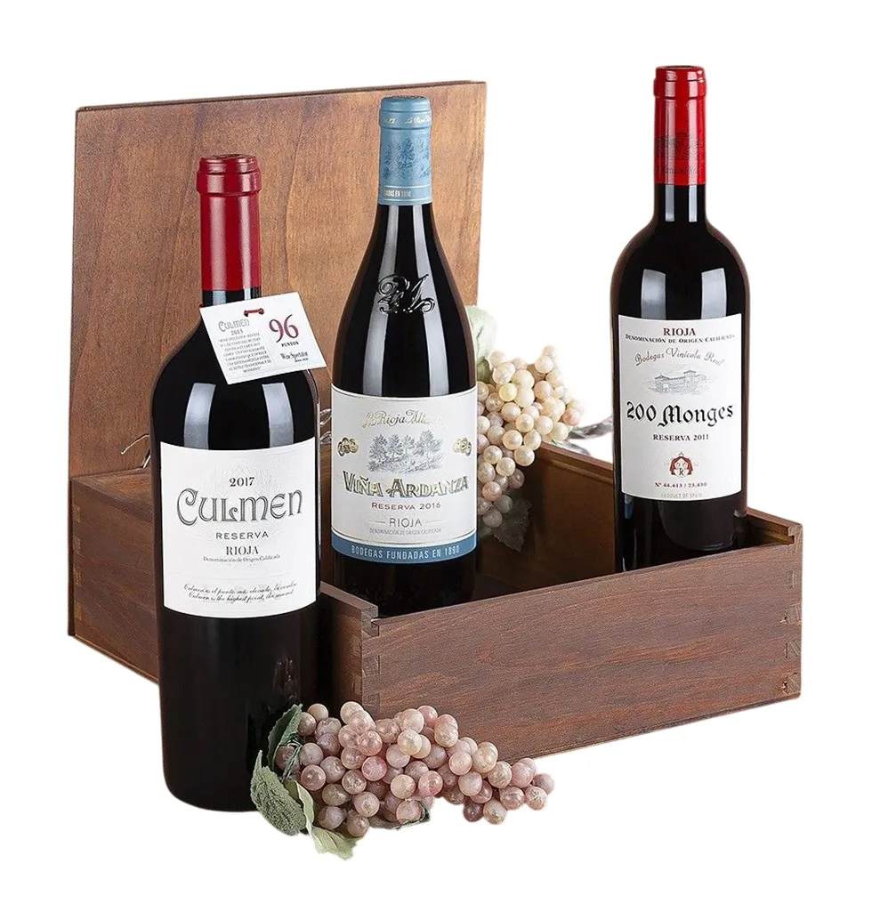 Fine Spanish Reserve Wine Set