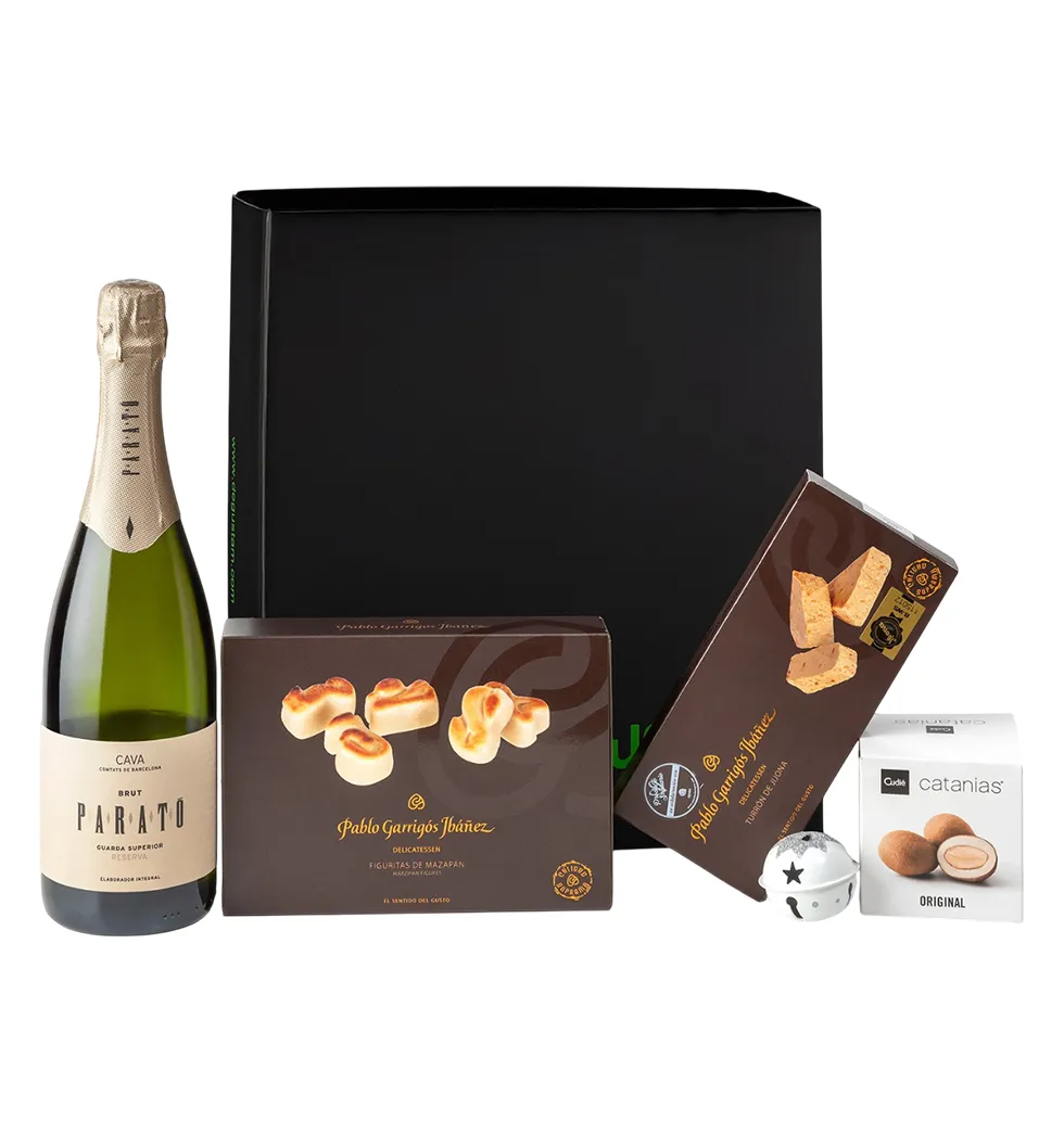 Classic Cava & Sweets Gift Box