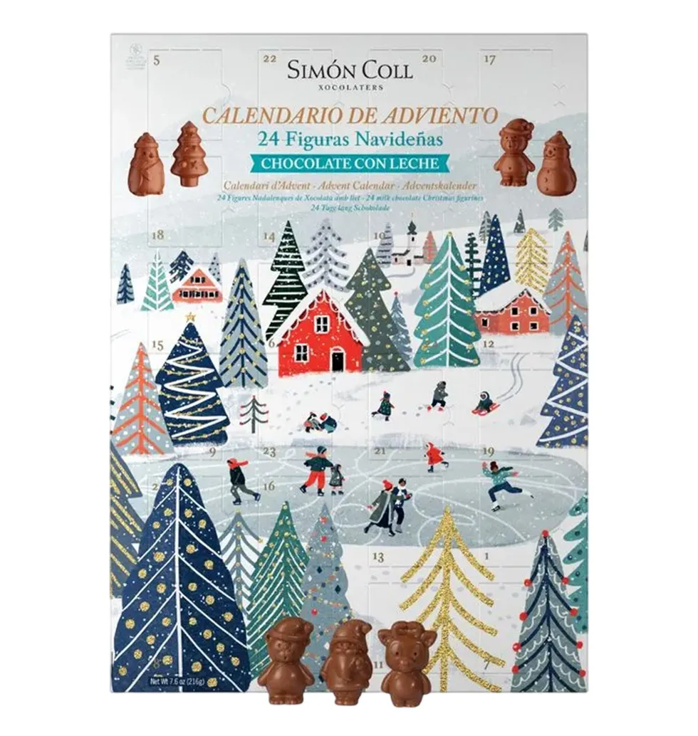 Epicurean Christmas Chocolate Calendar Pack