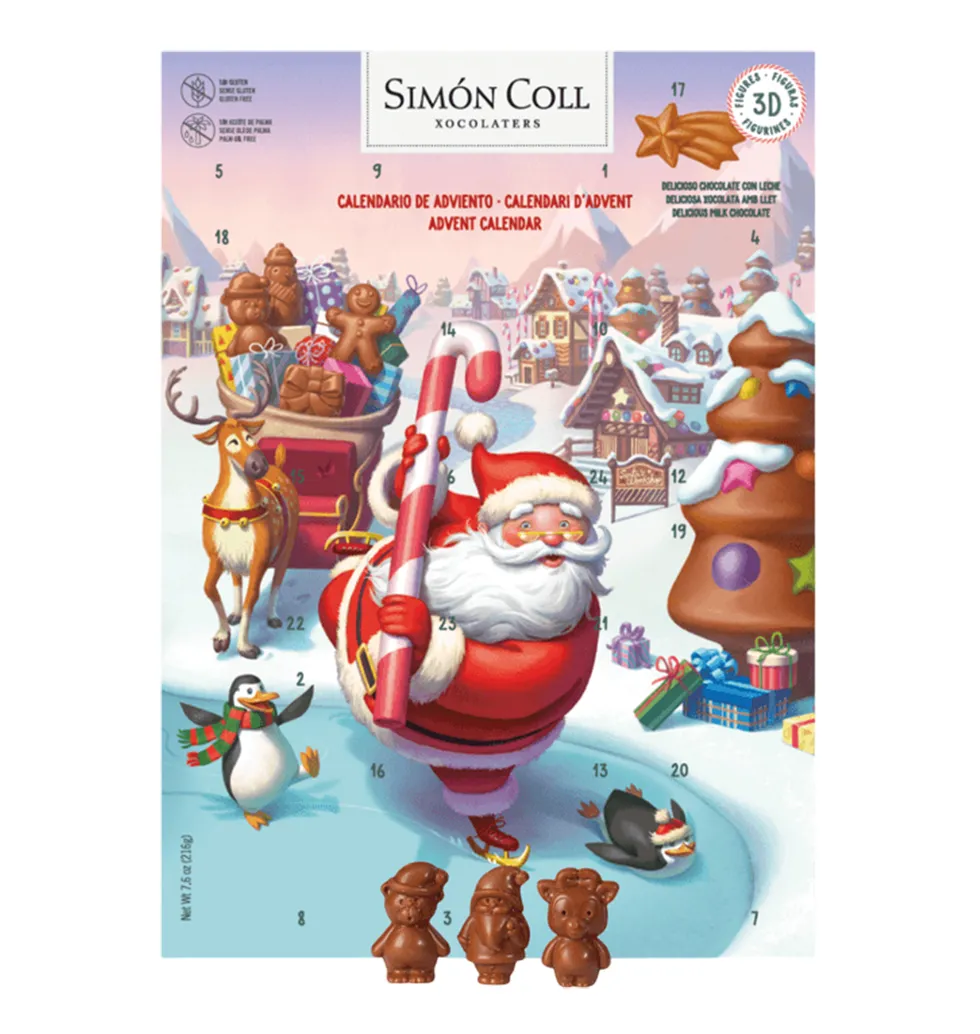 Gourmet Santa Chocolate Advent Pack