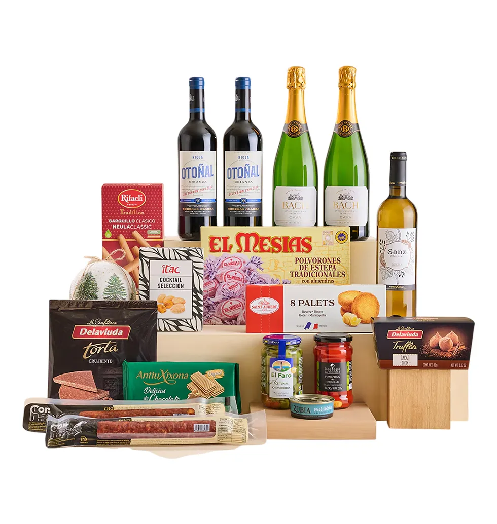 Premium Festive Wine & Delicacies Pack