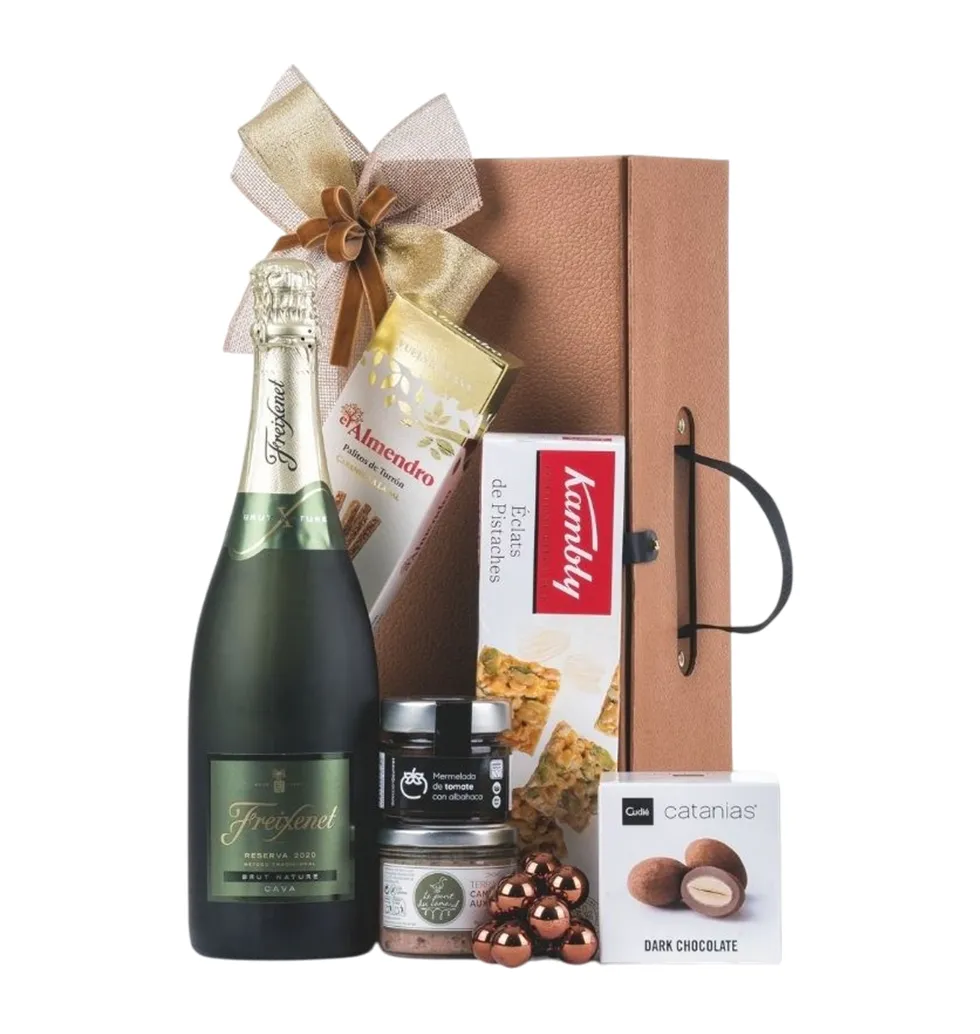 Luxury Cava & Treats Gift Set