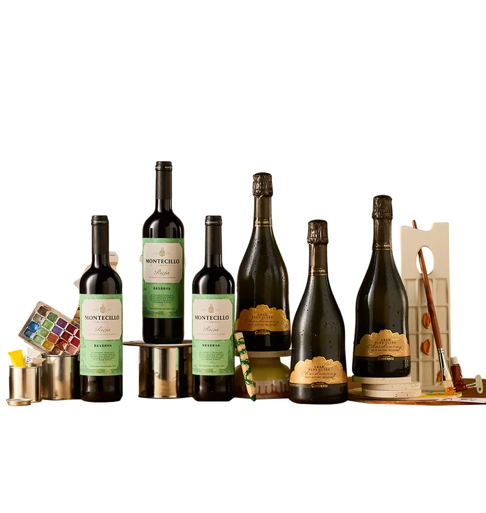 Premium Cava-Rioja Festive Gift Pack