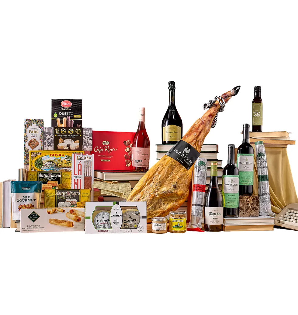 Deluxe Iberian Treats & Wine Hamper