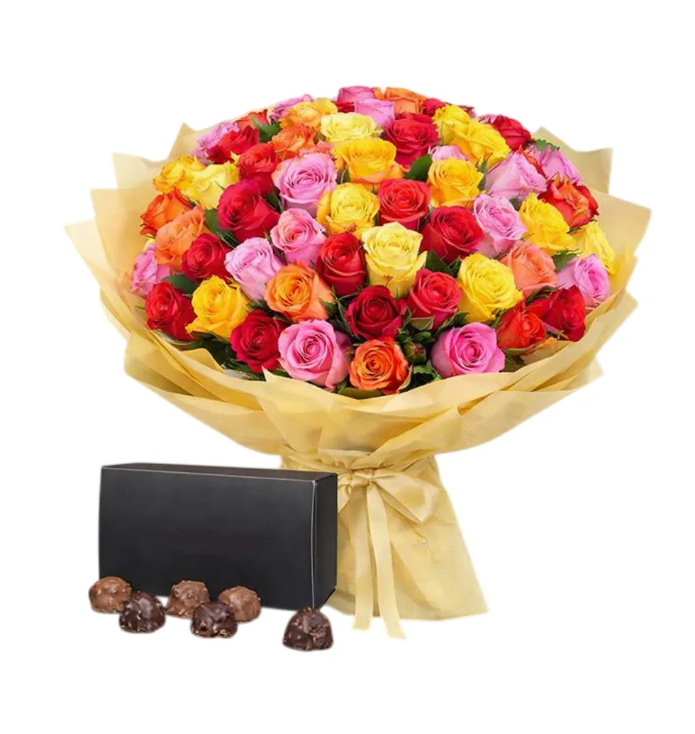 Roses and Chocolate Bliss