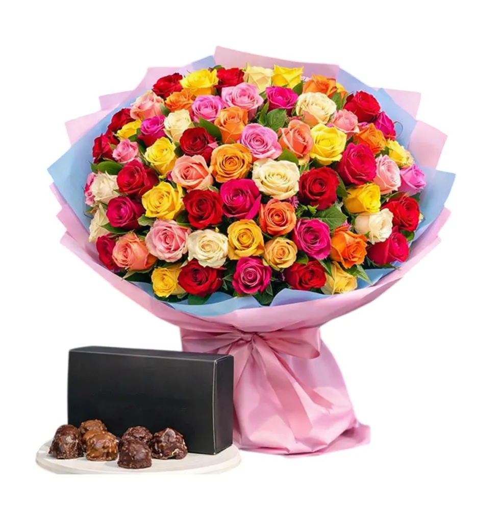 A Touch of Colorful Sweetness