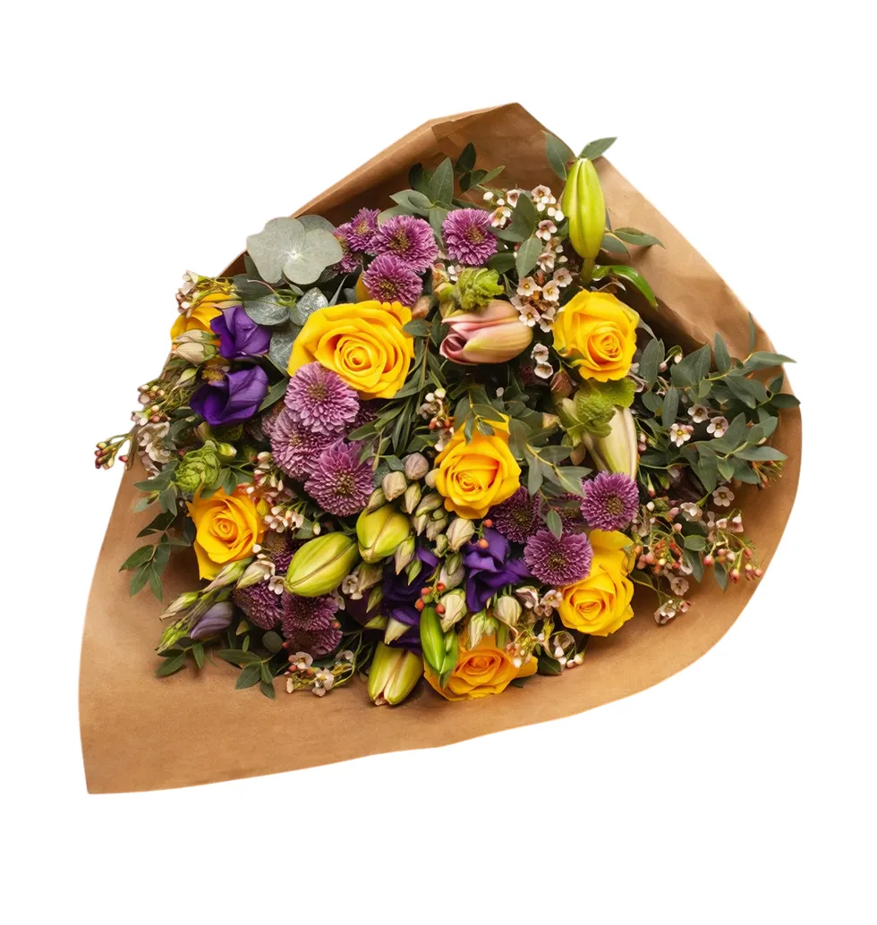 Cheerful Flower Gift Set