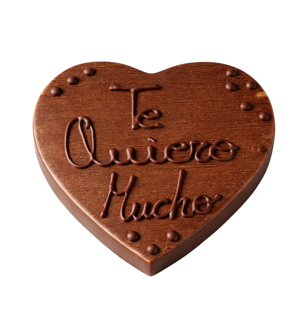 Sweet Heart-Shaped Chocolate Treat