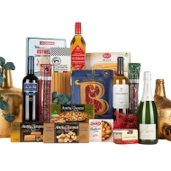Elegant Holiday Indulgence Basket