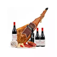 Exquisite Spanish Ham & Wine Combo